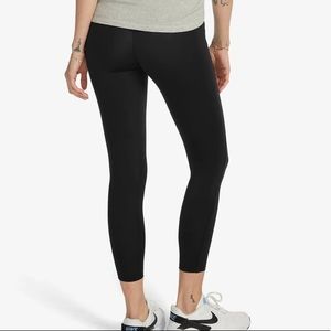 American Giant Crop Power Legging Super Black Size 14